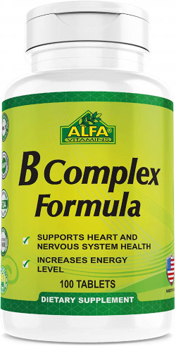 Alfa B-Complex Formula - 100 Tablets