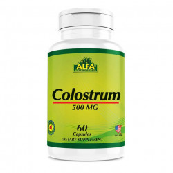 Alfa Colostrum 500 Mg - 60 Capsules