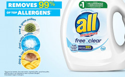 all Free & Clear Fragrance-Free Laundry Detergent