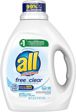 all Free & Clear Fragrance-Free Laundry Detergent