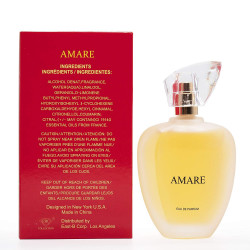 AMARE for WOMEN EAU DE TOILETTE PARFUM PERFUME 3.4 OZ EBC COLLECTION