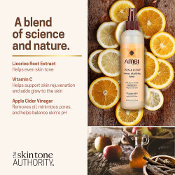 Ambi Even & Clear Intense Clarifying Toner | Astringent Protects and Beautifies Acne-Prone Skin | Cucumber Extract | Green Tea Extract | 8 Ounce