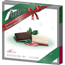 Andes Creme De Menthe & Peppermint Crunch Thins Gift Box, 4.67 Oz