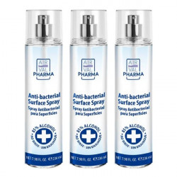 Anti-bacterial Surface Spray 85% Alcohol 7.98 Oz "3-PACK" By Air Val Pharma