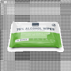 Antibacterial Wipes 75% Medical Alcohol, 12-packs (Total 120 pcs)