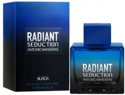 Antonio Banderas Radiant Seduction In Black Eau De Toilette 3.4 Oz 100 Ml Men