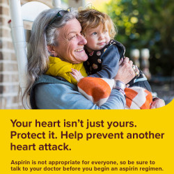 Aspirin Regimen Bayer Low Dose Pain Reliever Enteric Coated Tablets, 81mg