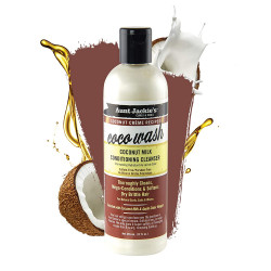 Aunt Jackie's Coconut Crème Recipes Coco Wash Hair Conditioning Cleanser|12 fl oz