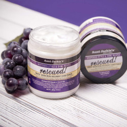 Aunt Jackie's Grapeseed Style and Shine Recipes Ice Curls Glossy Curling Jelly, Hydrates, Softens, Makes Waves, Curls and Coils Easier to Style, 18 oz