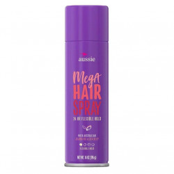 Aussie Hairspray Mega 14 Ounce 24 Hour Flexible Hold