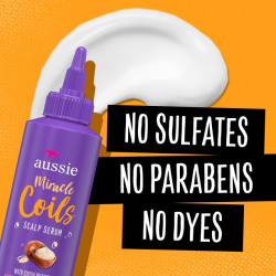 Aussie Miracle Coils Scalp Serum, Dry Scalp Treatment, 5 fl oz
