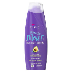 Aussie, ParabenFree Miracle Moist Conditioner W Avocado Jojoba Oil For Dry Hair, Citrus, 12.1 Fl Oz