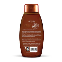 Aveeno Almond Oil Blend Sulfate-Free Shampoo with Avocado Oil for Intense Hydration, Deep Moisturizing Shampoo for Thick, Curly, Frizzy or Coarse Hair, Paraben & Dye-Free, 12 Fl Oz