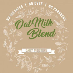 Aveeno Hydrating Oat Milk Blend Overnight Oats Hair Mask, 8 oz