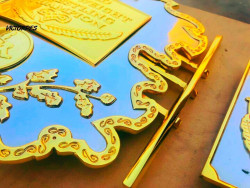 AWA World Heavyweight Wrestling Title Championship Belt Deep Etching 5MM NEW