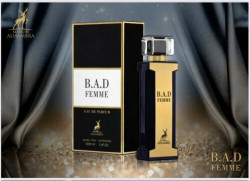B.A.D FEMME Eau De Parfum Spray By Maison Alhambra 3.4 oz 100 ml