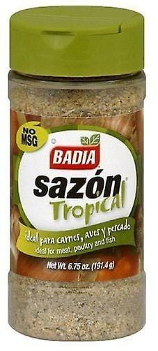 Badia Sazon Tropical NO MSG 6.75 Oz.( 191.4gr )