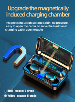 F9-5 TWS 5.0 Wireless Earbuds Bluetooth Headphones
