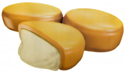 Bianchi caramelos rellenos de chocolate blanco