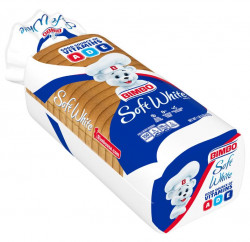 Bimbo Soft White Bread, 20 Oz