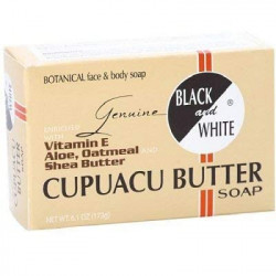 BLACK And WHITE Capuacu Butter Soap