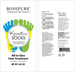 BODIPURE KERATIN SOCKS , All In One Foot Treatment