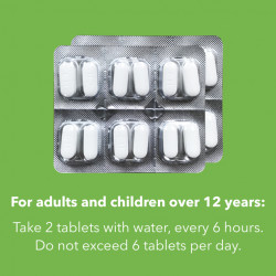 Buscapina Multi Symptom Pain Relief with Acetaminophen and Caffeine, 24 Ct