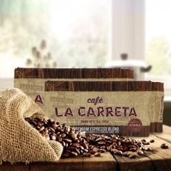 Café La Carreta Cuban Espresso Coffee 10 oz Brick
