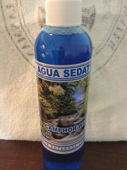 CAMPHOR WATER/ AGUA SEDATIVA 8 oz