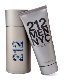 Carolina Herrera 212 NYC Men Eau de Toilette 100ml 3.4 oz Coffret GIFT SET