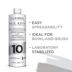 Clairol Professional Pure White Hair Developers for Lightening & Gray Coverage