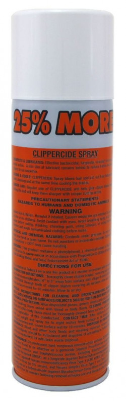 Clippercide Spray For Clippers 15oz.