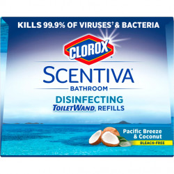 Clorox Scentiva Disinfecting ToiletWand Refills - Pacific Breeze & Coconut 10 Count