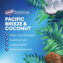 Clorox Scentiva Disinfecting ToiletWand Refills - Pacific Breeze & Coconut 10 Count