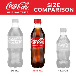 Coca-Cola Classic Soda, 16.9 Ounce (24 Bottles)