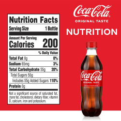 Coca-Cola Classic Soda, 16.9 Ounce (24 Bottles)