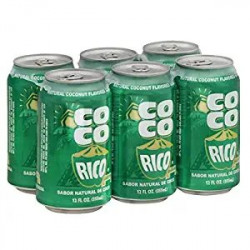 Coco Rico - Natural Coconut Flavored Soda - 12 oz Can