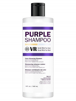 Cocohoney VR Color Enhancing Purple Shampoo for Blonde, Highlighted, Silver and Gray Hair | Neutralizes Yellow and Brassy Tones | Safe for Color-Treated Hair (32 Oz. (1000 Ml.))