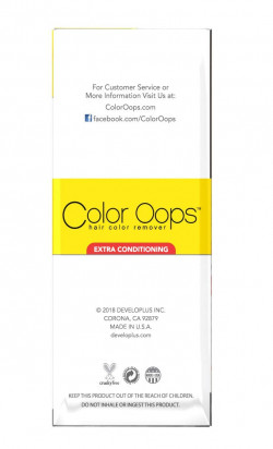 Color Oops Extra Conditioning Hair Color Remover, Pac