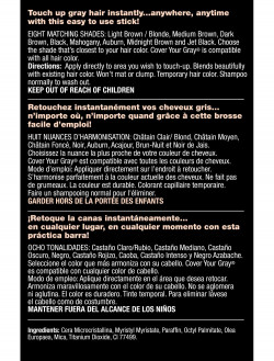 Cover Your Gray Hair Color Touch-Up Stick - Jet Black