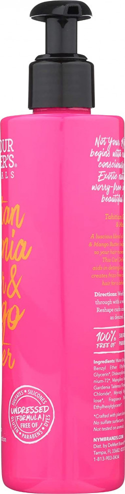 Crema para peinar de Not Your Mother's Naturals con mantequilla, multi, mango, 8 fl oz