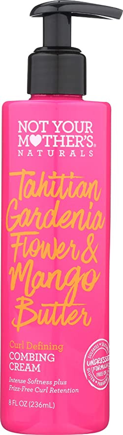 Crema Para Peinar De Not Your Mother's Naturals Con Mantequilla, Multi, Mango, 8 Fl Oz