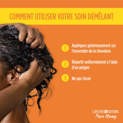 Creme of Nature Knot Away - Desenredador sin enjuague, 8 onzas