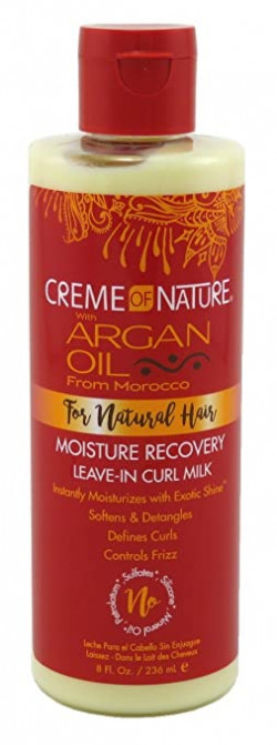 Creme Of Nature With Argan Oil Moisture Recovery Leave-In Curl Milk
