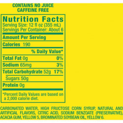 CRUSH PINEAPPLE SODA 2 LTR