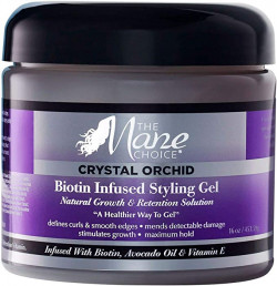 Crystal Orchid Biotin Infused Styling Gel, Natural Growth And Retention Solution