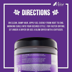 Crystal Orchid Biotin Infused Styling Gel, Natural Growth and Retention Solution