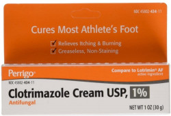 Cures Most Athlete's Foot Clotrimazole Crema USP 1%