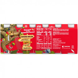 Danimals Strawberry Explosion & Strikin’ Strawberry Kiwi Variety Pack Smoothies, 3.1 Oz. Bottles, 12 Count