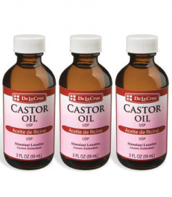 De La Cruz Castor Oil 2oz - Aceite de Ricino